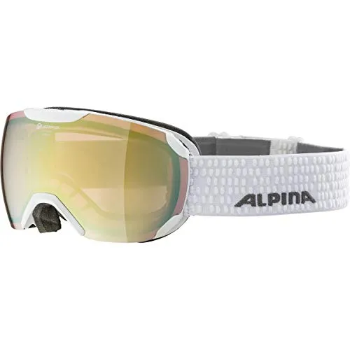 Alpina Pheos S QVMM maschera sci white fotocromatica