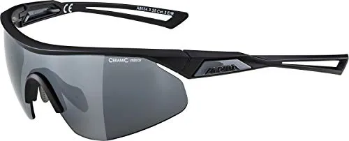 Alpina Nylos Shield occhiali bici lente panoramica