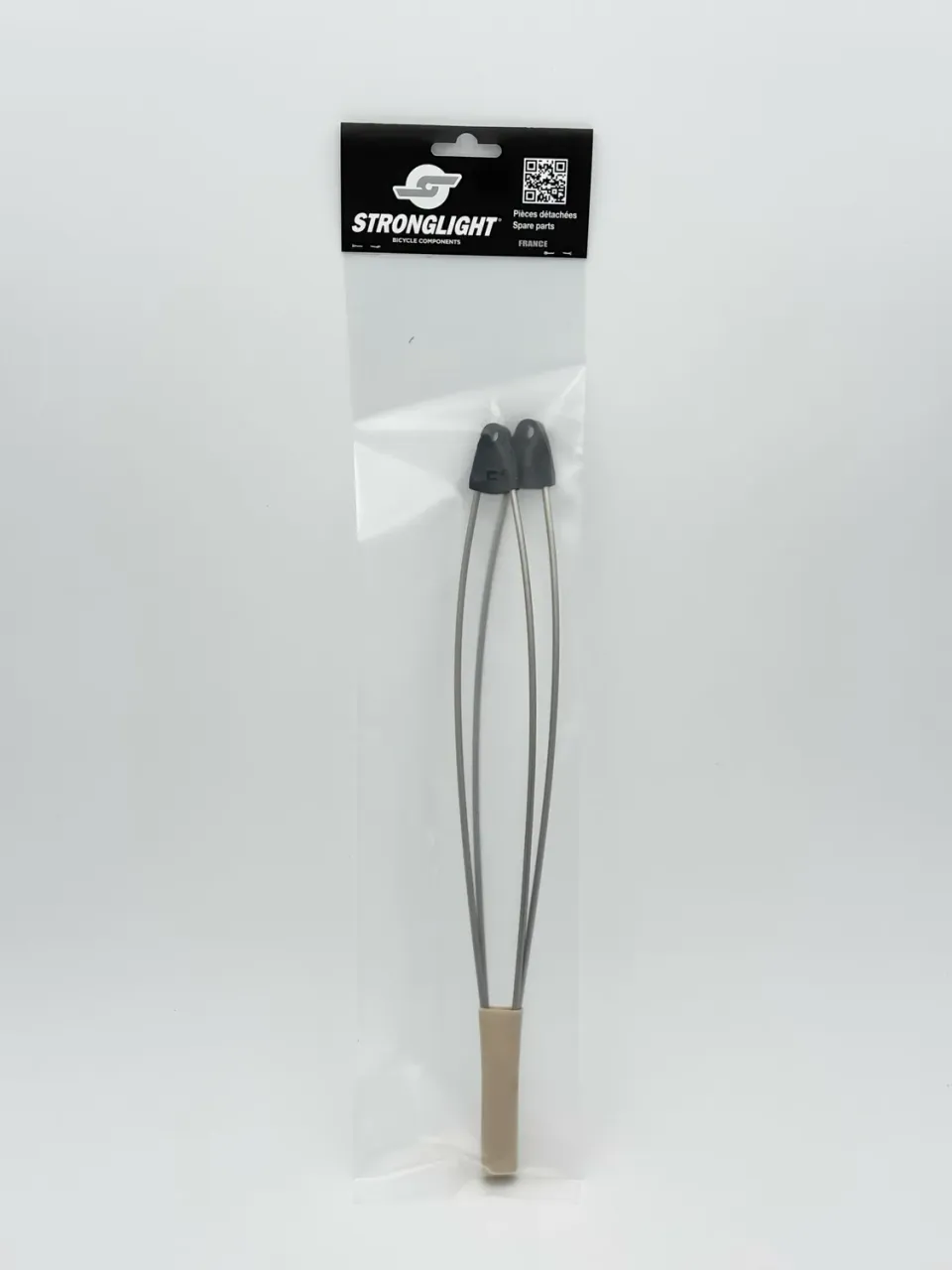 Stronglight 2V aste parafango inox con Safe Clip coppia