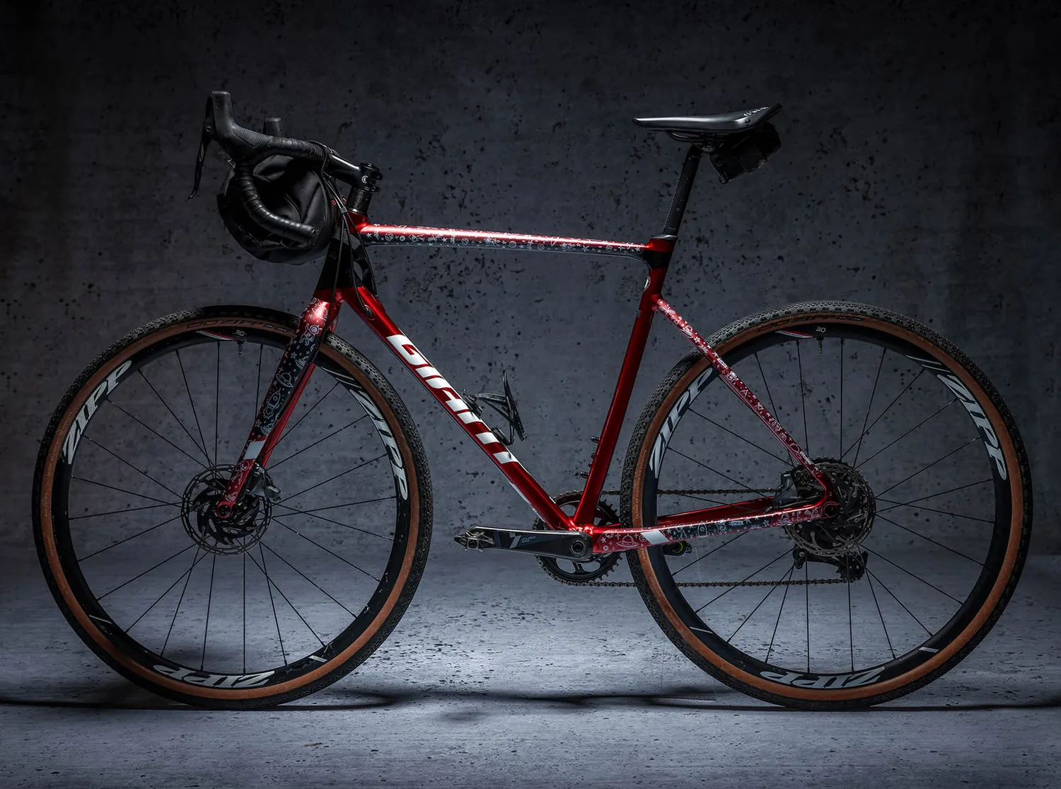 Dyedbro Space Trip protezione telaio gravel bianca