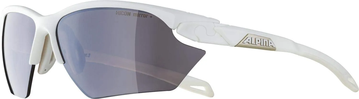 Alpina Twist Five S HR Q-Lite occhiali white matt Hicon