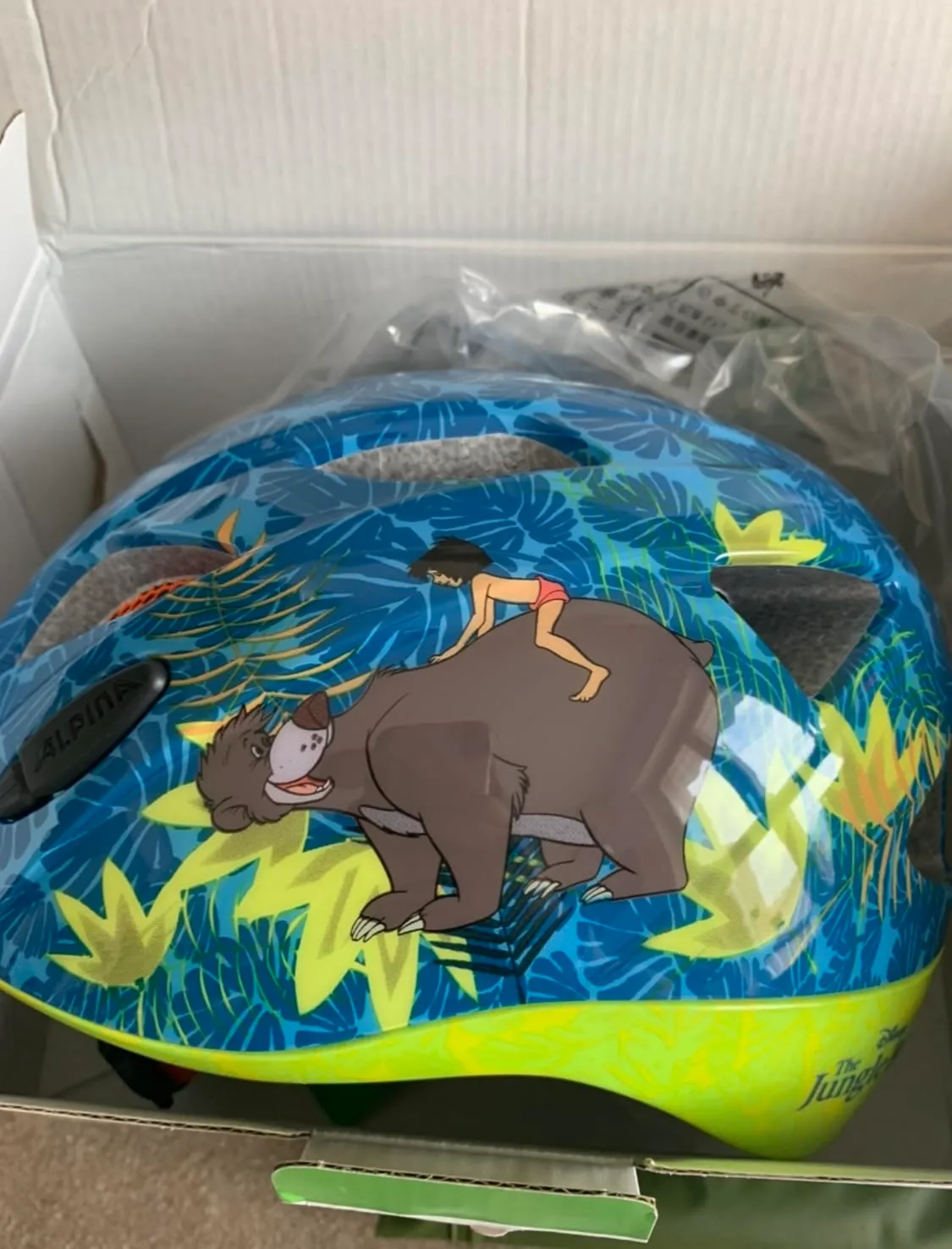 Alpina Ximo Disney casco bici bambino 47-51 cm Cars