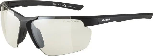 Alpina Defey HR CMC occhiali sportivi black matt infrangibili