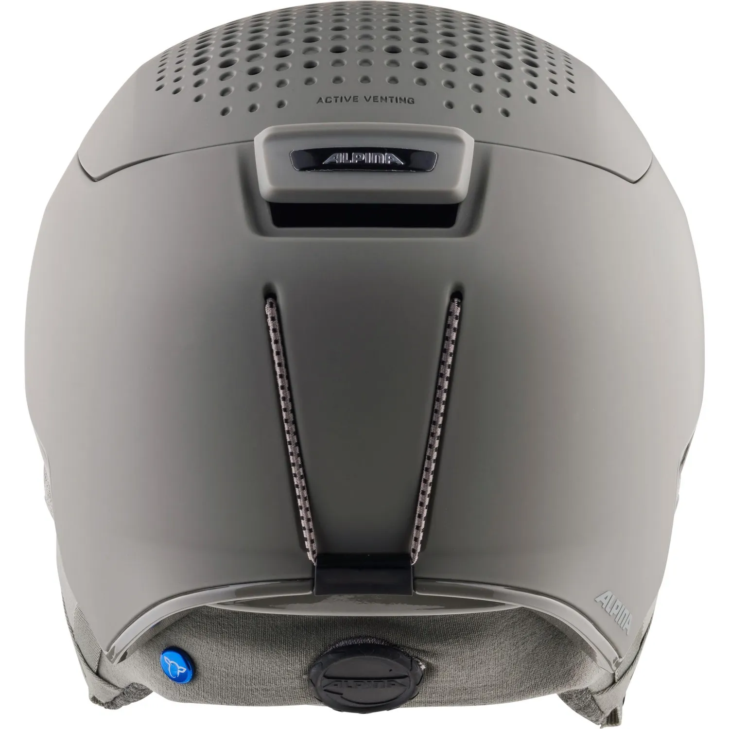Alpina Gems casco sci Moon-grey matt ventilato