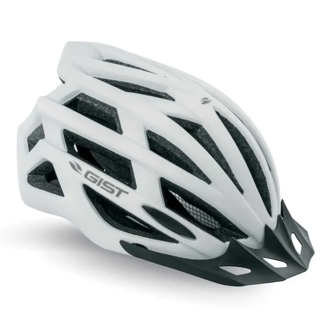Gist Planet One Plus casco bici S/M bianco LED ventilato