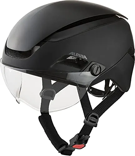 Alpina Altona VM casco bici charcoal con visiera