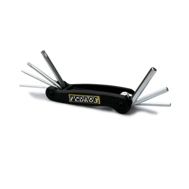 Pedro's Folding Hex Torx Set multiutensile bici 7 funzioni