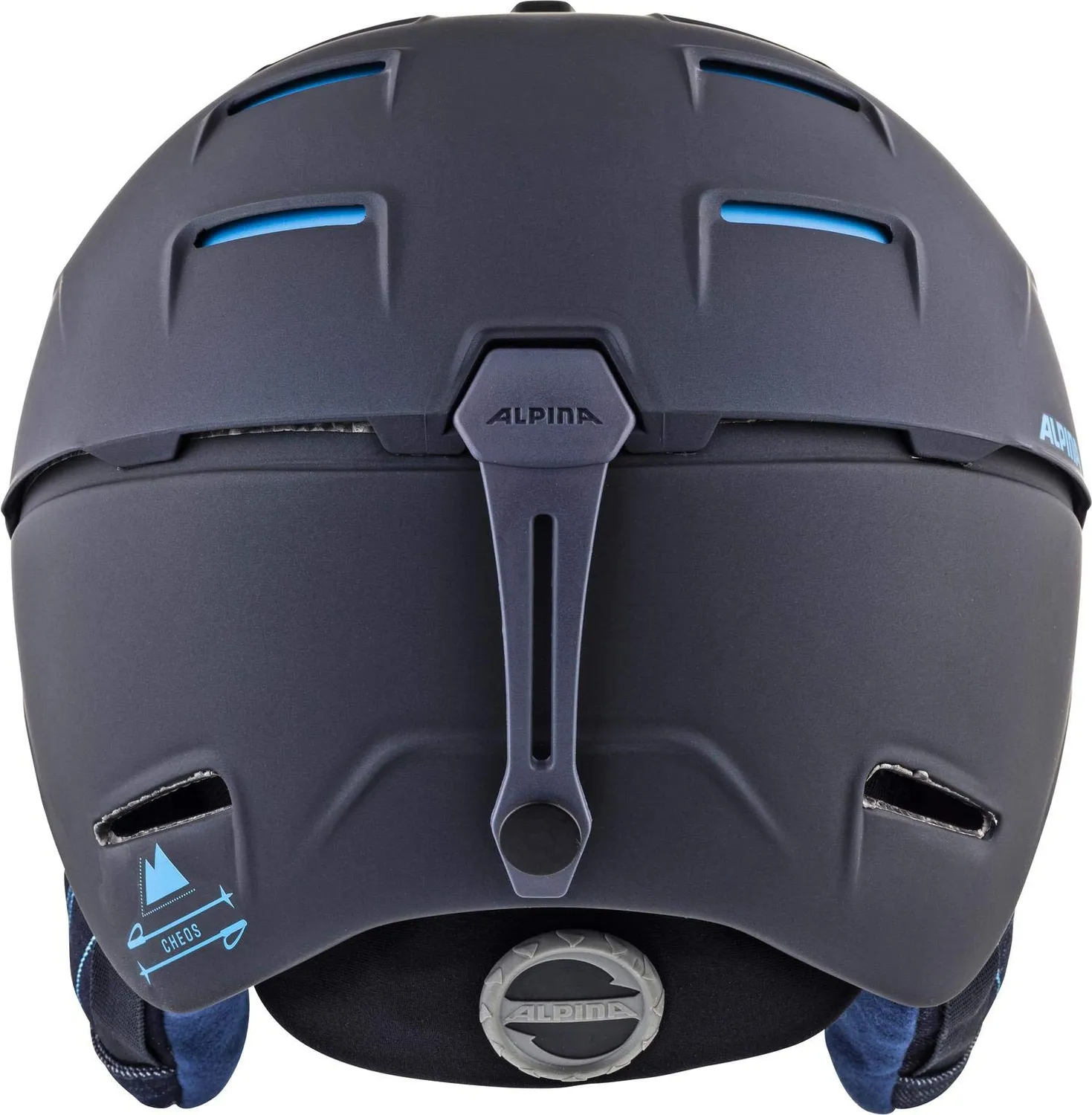 Alpina Cheos casco sci adulto ibrido ventilato