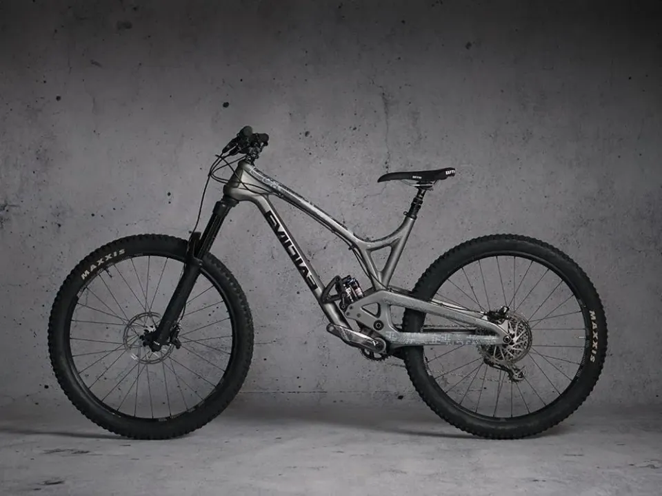 Dyedbro Aotearoa pellicola telaio bici bianca opaca
