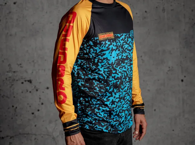 Dyedbro Ride Jersey L/S maglia manica lunga riciclata