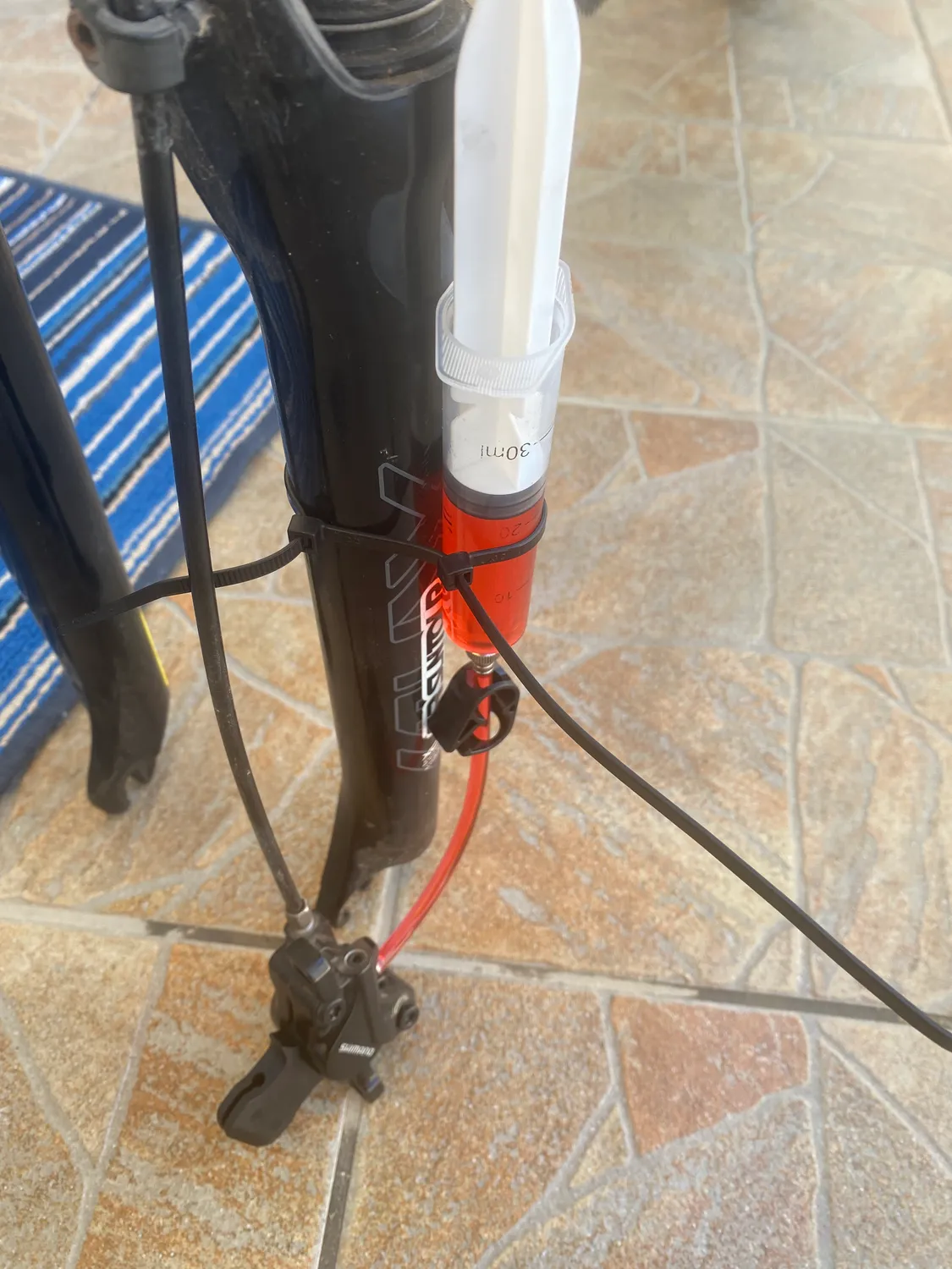 Borgen Kit Spurgo Freni Shimano olio minerale istruzioni