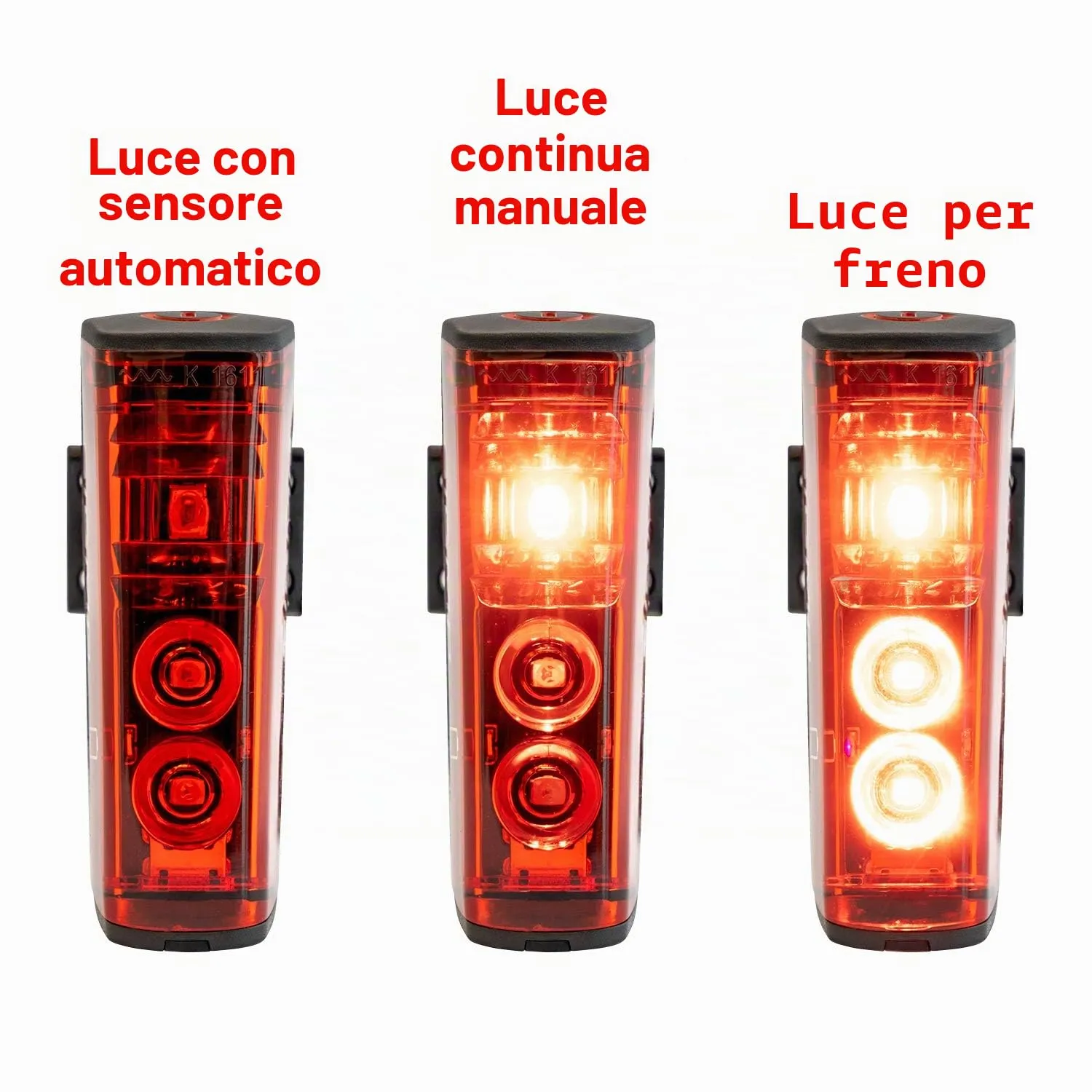 Sigma Sport Aura 80+Blaze set luci bici LED StVZO