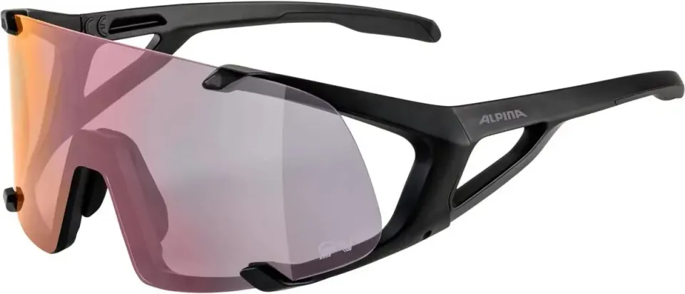 Alpina Hawkeye occhiali sportivi black matt