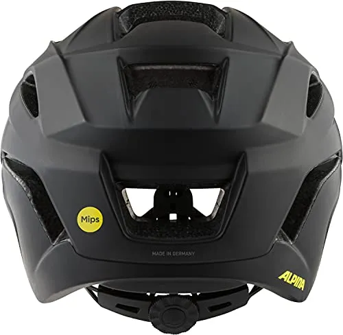 Alpina Stan MIPS casco bici 60-64 cm nero giallo