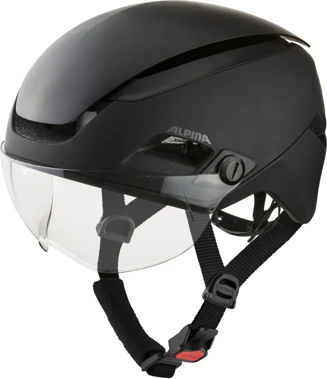 Alpina Altona VM casco bici charcoal con visiera