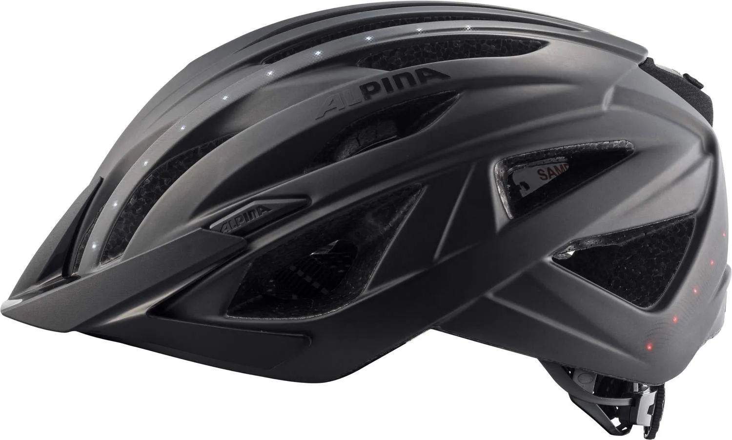 Alpina Haga LED casco bici urbano con luce