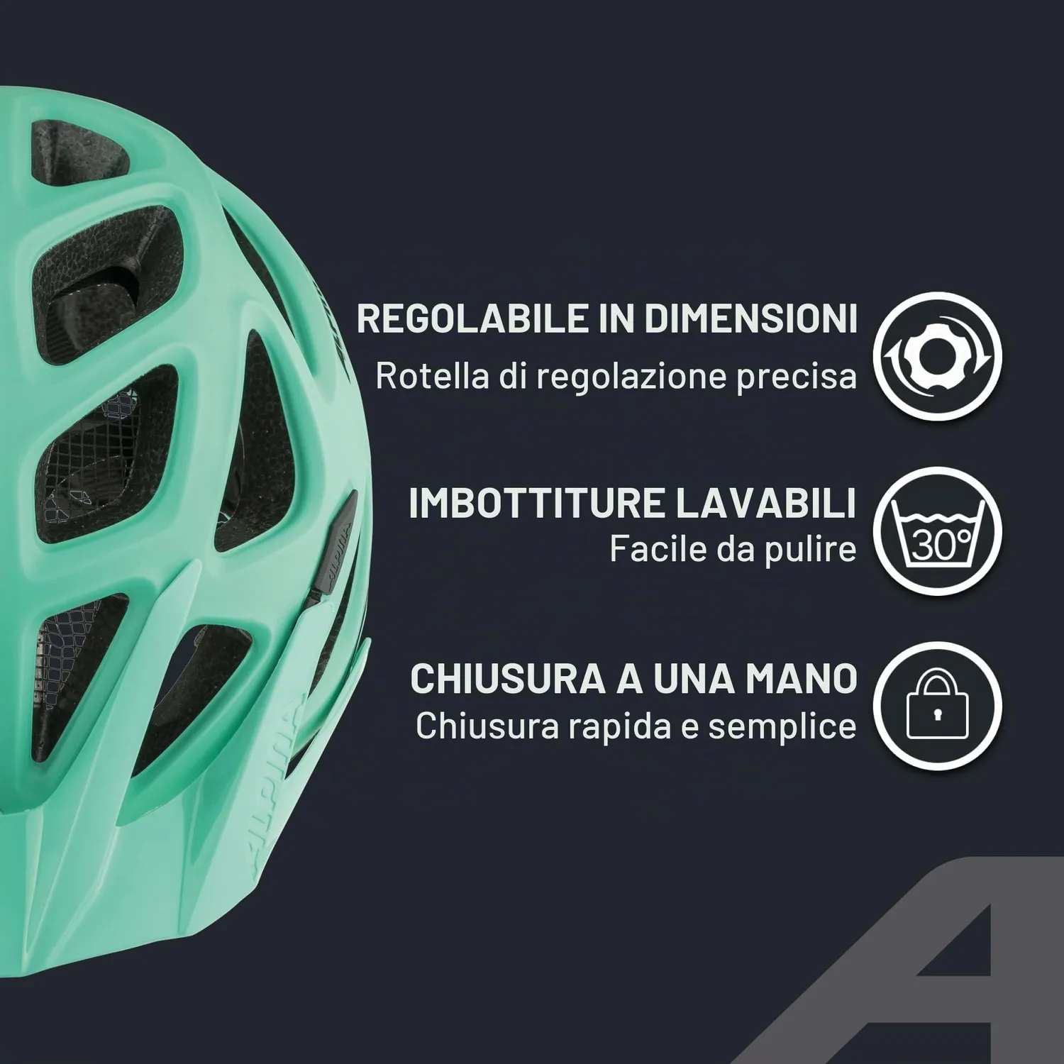 Alpina Mythos 3.0 LE casco bici dark silver matt