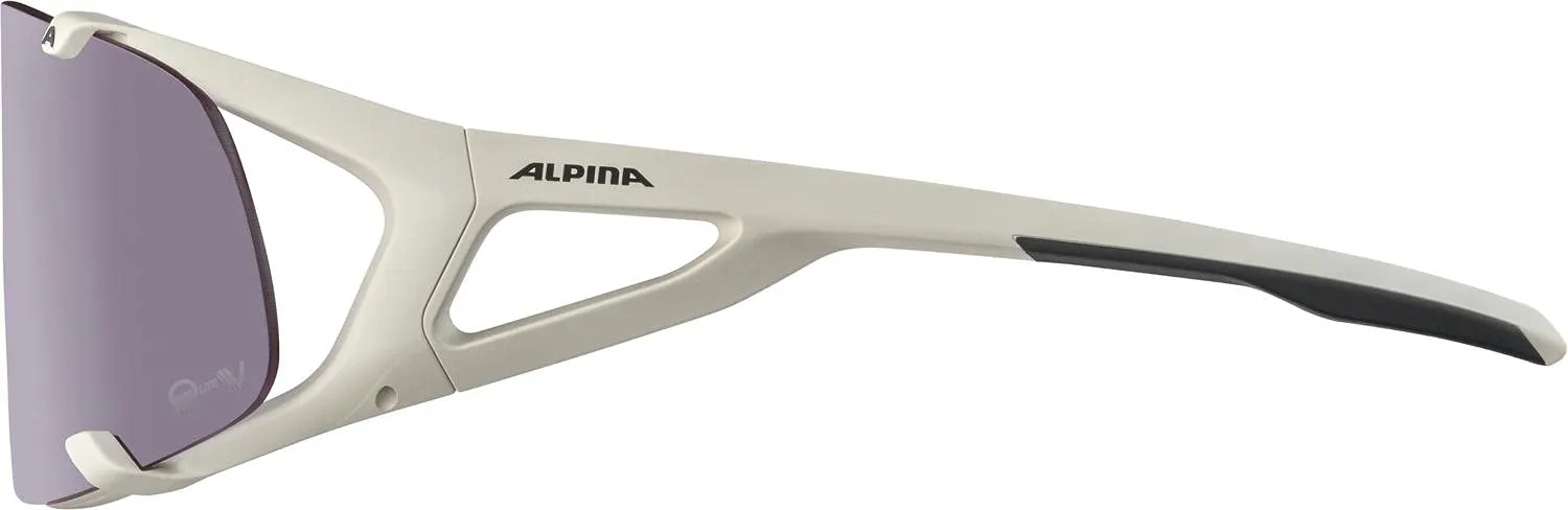Alpina Hawkeye S Q-Lite V occhiali sportivi cool-grey matt fotocromatici