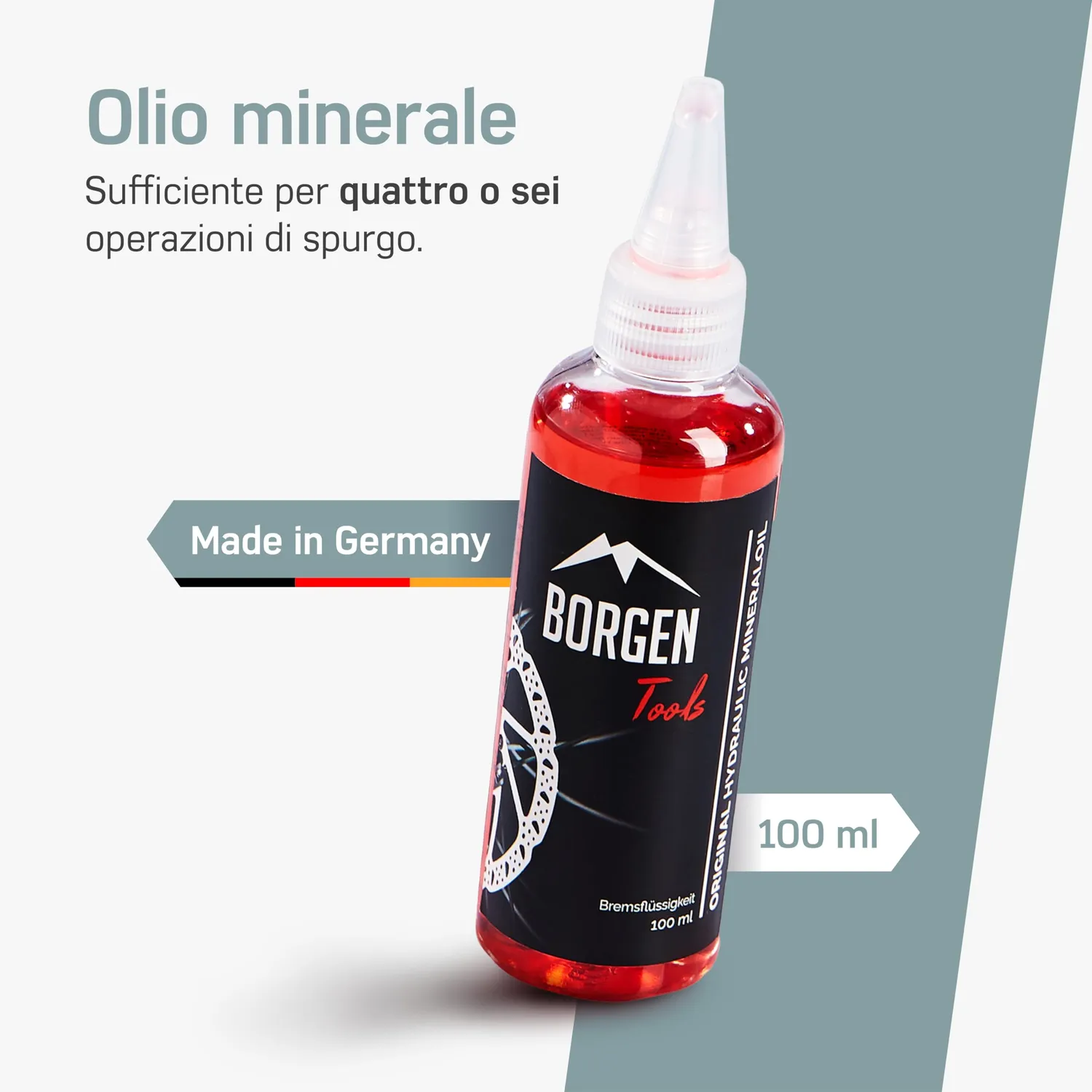 Borgen Kit Spurgo Freni Shimano olio minerale istruzioni