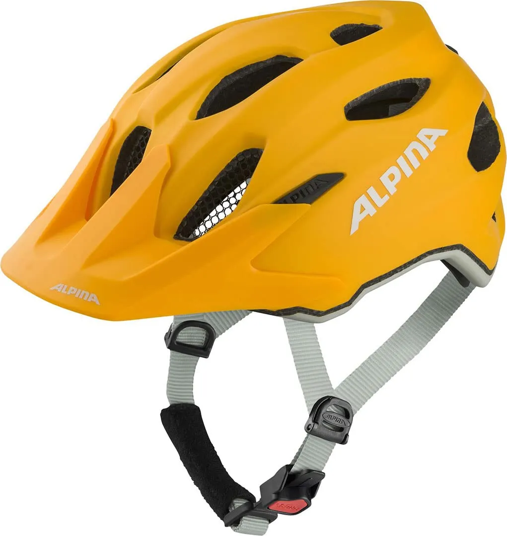 Alpina Carapax JR casco MTB junior 51-56 cm giallo