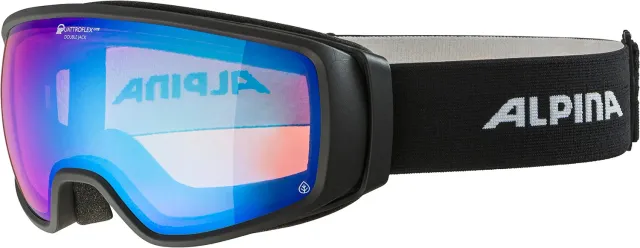 Alpina Double Jack PLNT Q-Lite maschera sci nera
