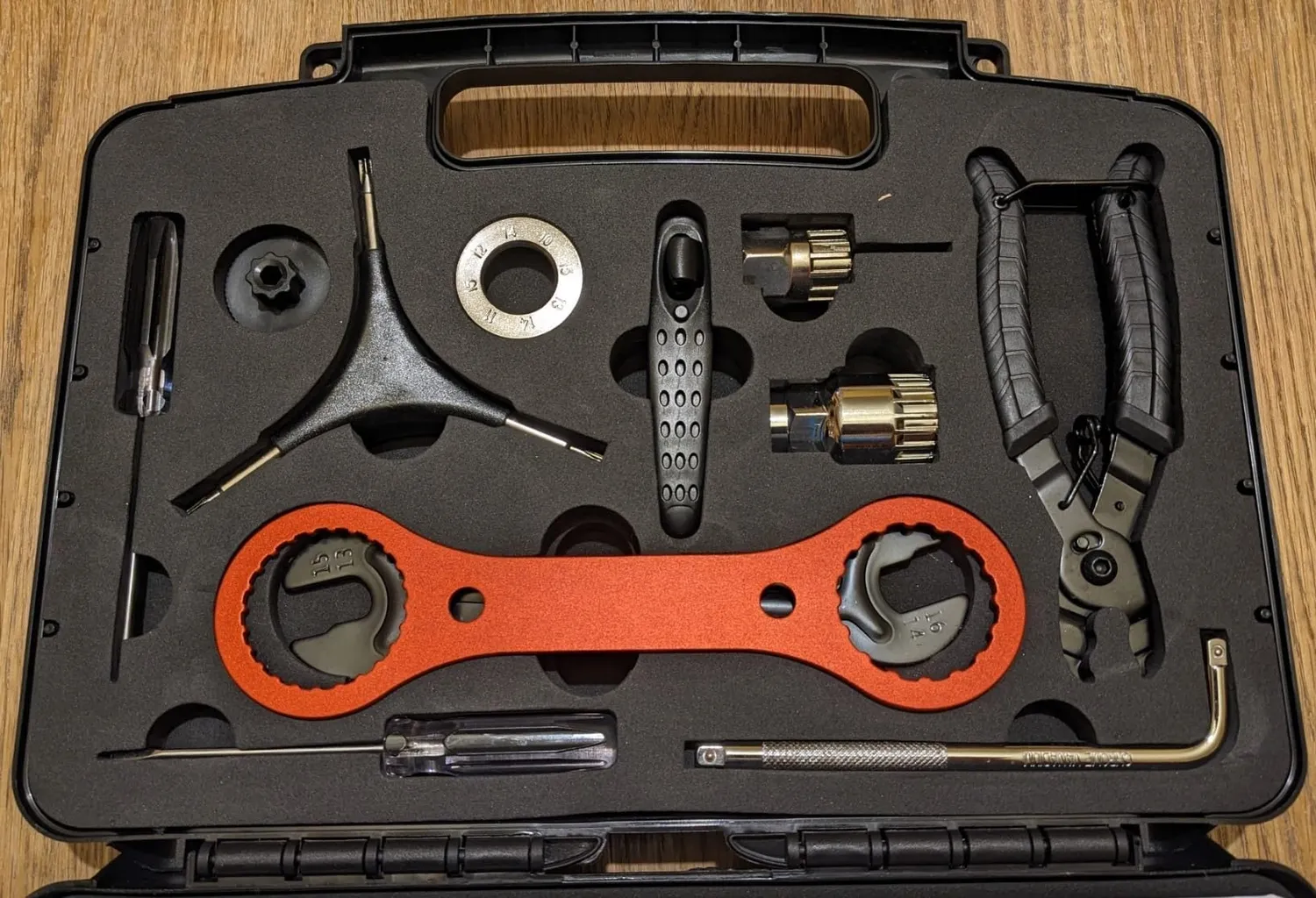 Borgen set attrezzi bici 37 pezzi valigetta per MTB strada e-bike