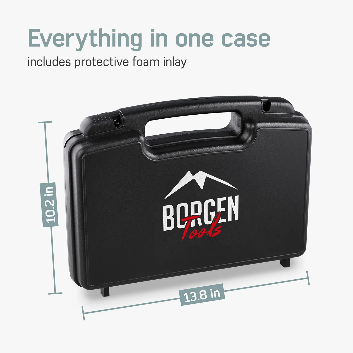 Borgen set attrezzi bici 37 pezzi valigetta per MTB strada e-bike