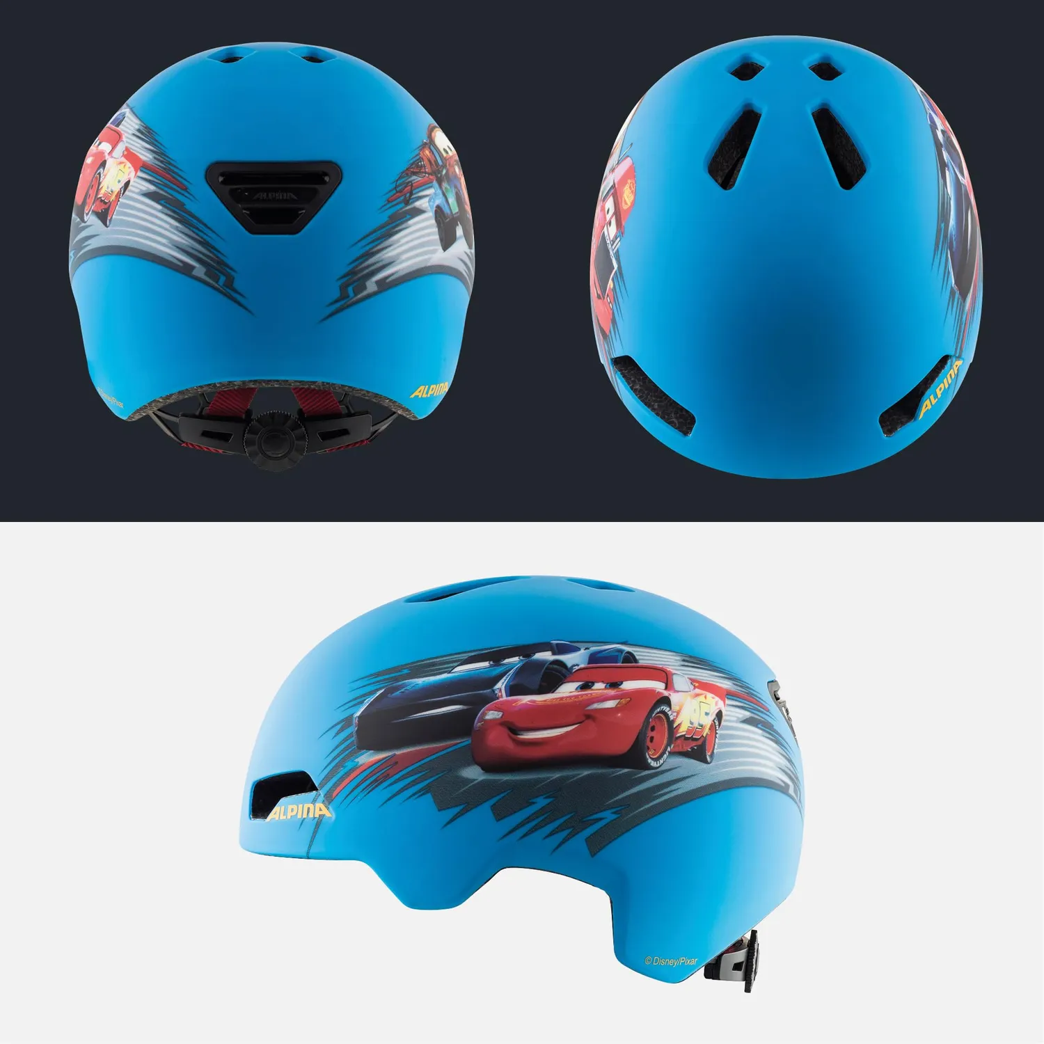 Alpina Hackney Disney casco bici bambino 47-51 cm Frozen