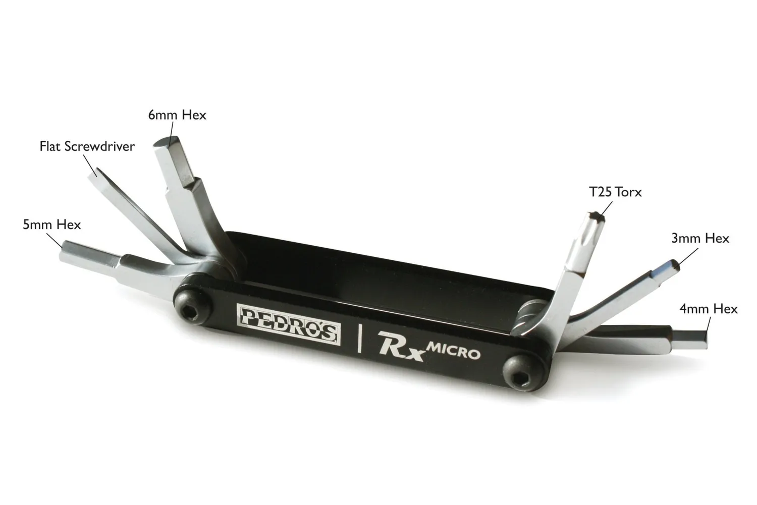 Pedro's Rx Micro-6 multiutensile bici 6 funzioni