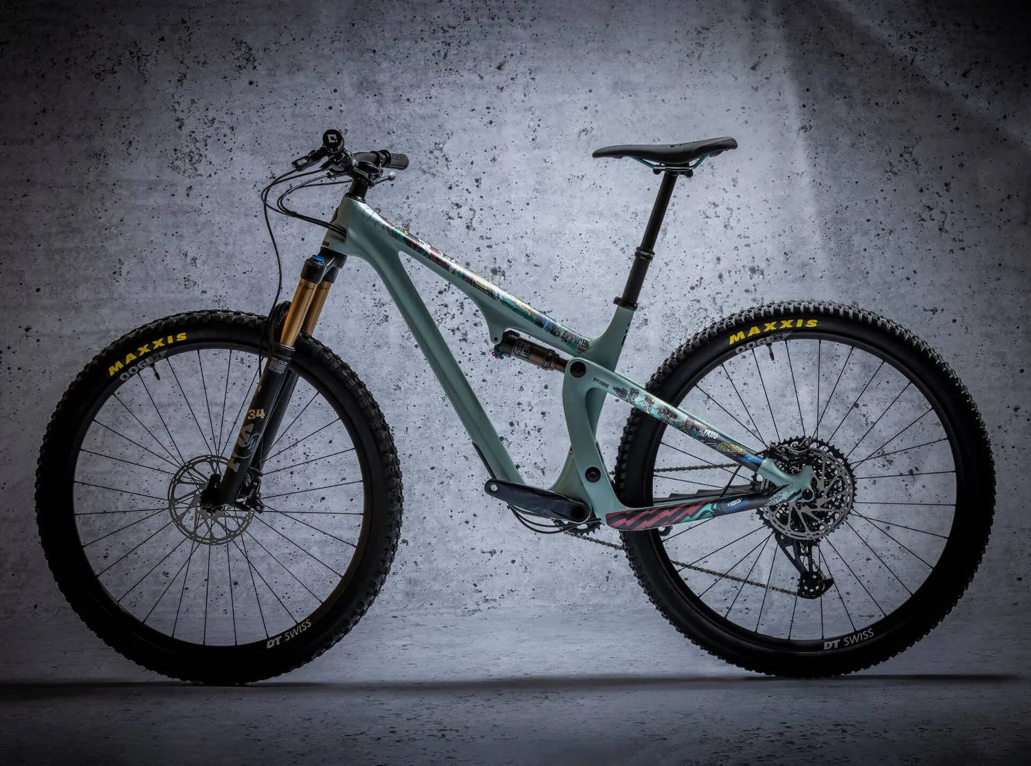 Dyedbro Stormstatic Kit Protezione Telaio MTB 8 Pezzi