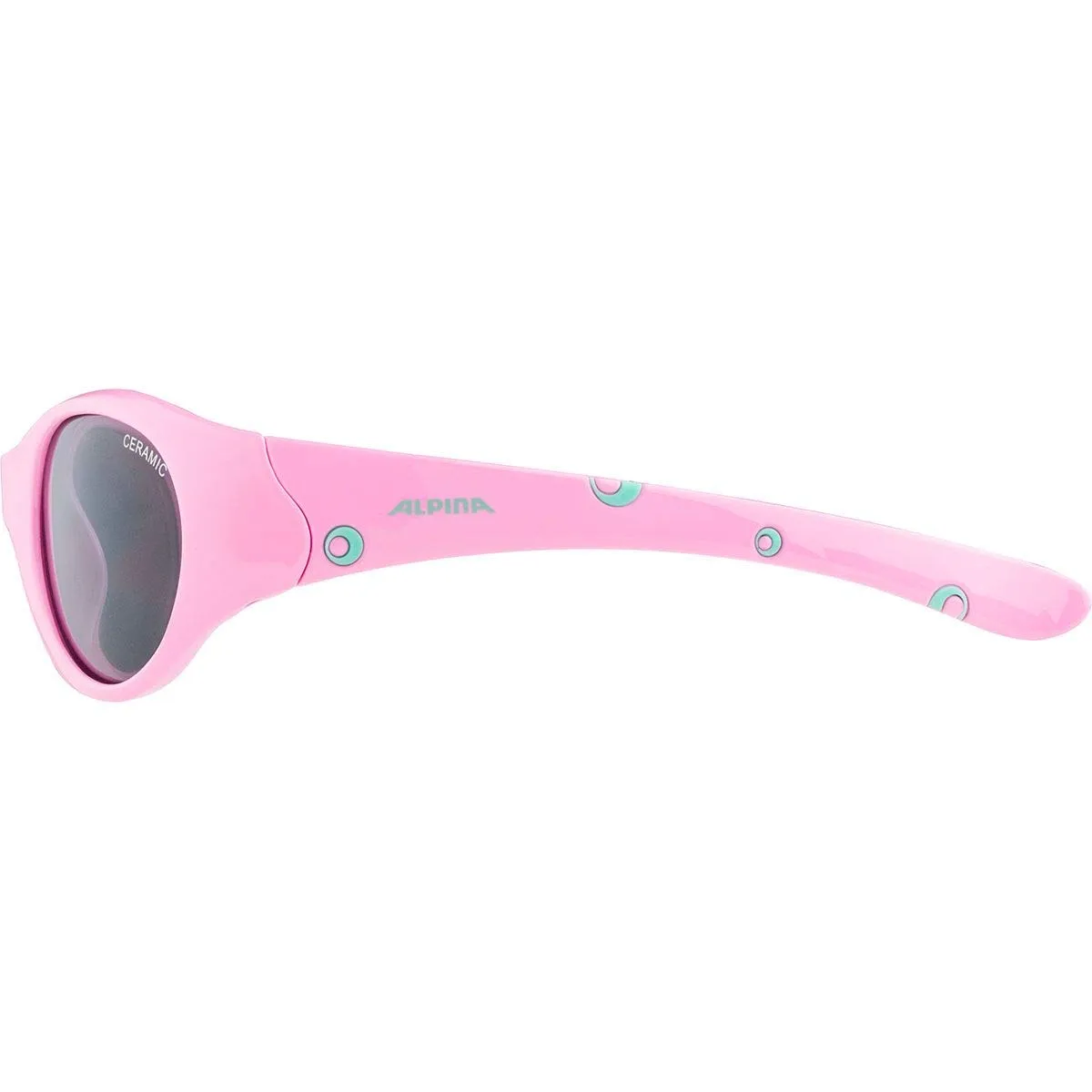 Alpina Flexxy Girl occhiali sole bambina rose-mint UV