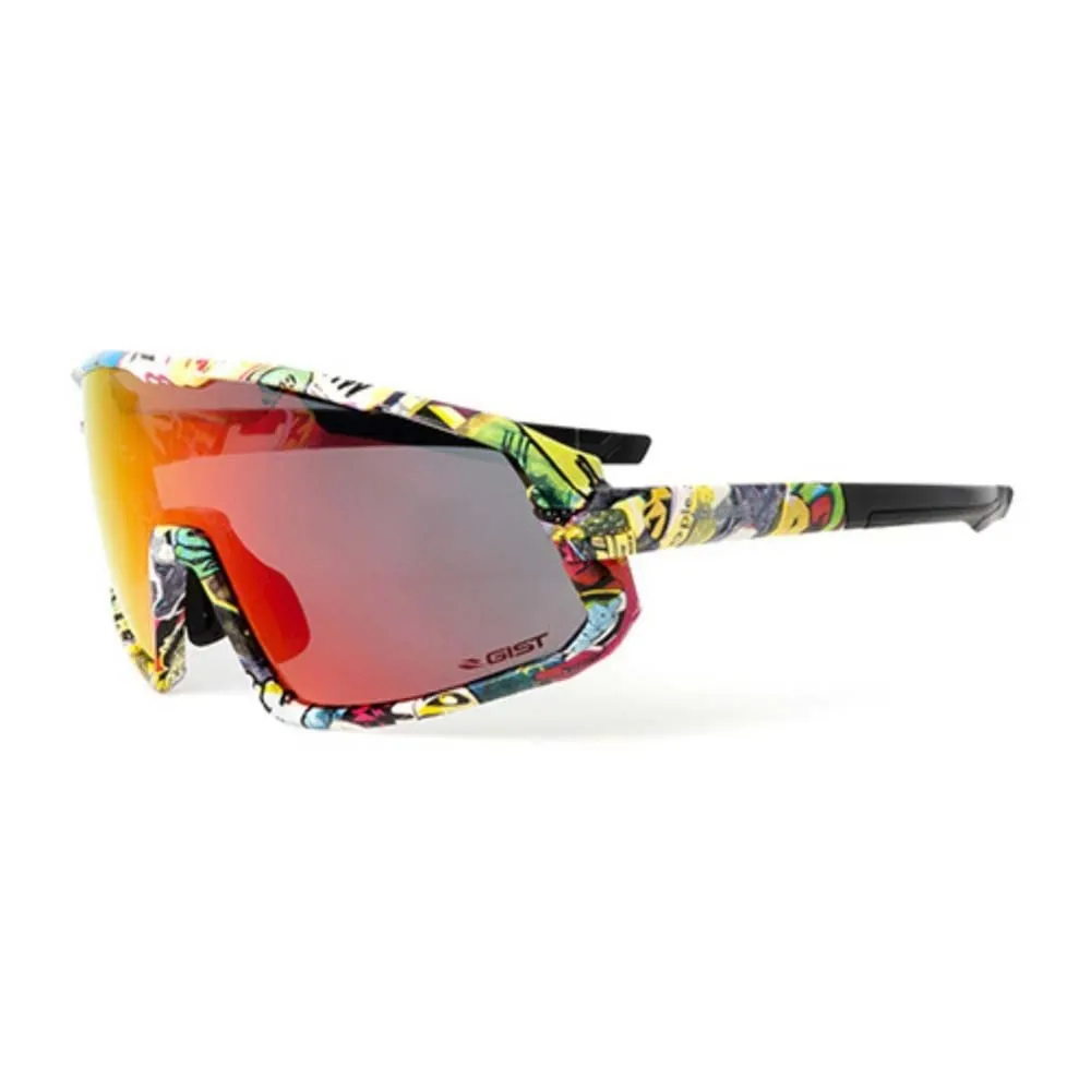Gist Next occhiali ciclismo giallo fluo 33 g