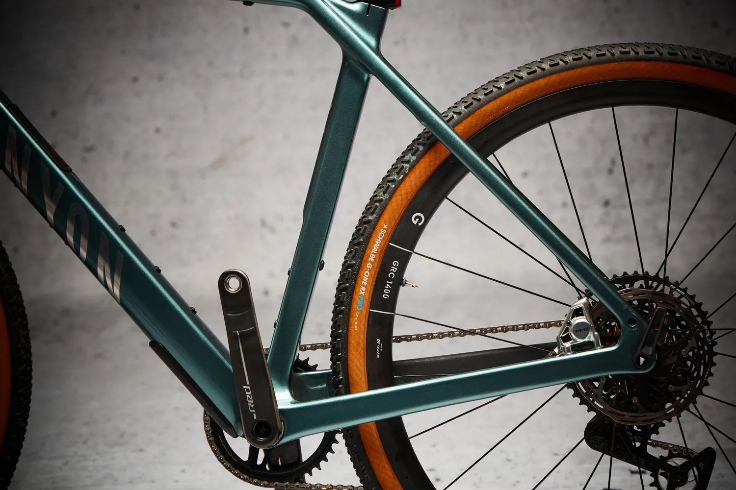 Dyedbro EVO Clear protezione telaio gravel gloss