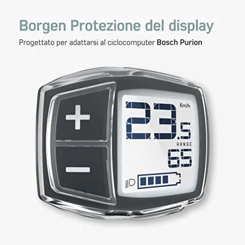Borgen Bosch Purion cover display trasparente impermeabile