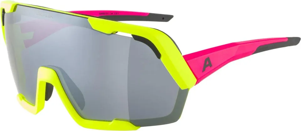 Alpina Rocket Bold occhiali ciclismo adulti lente Q-Lite