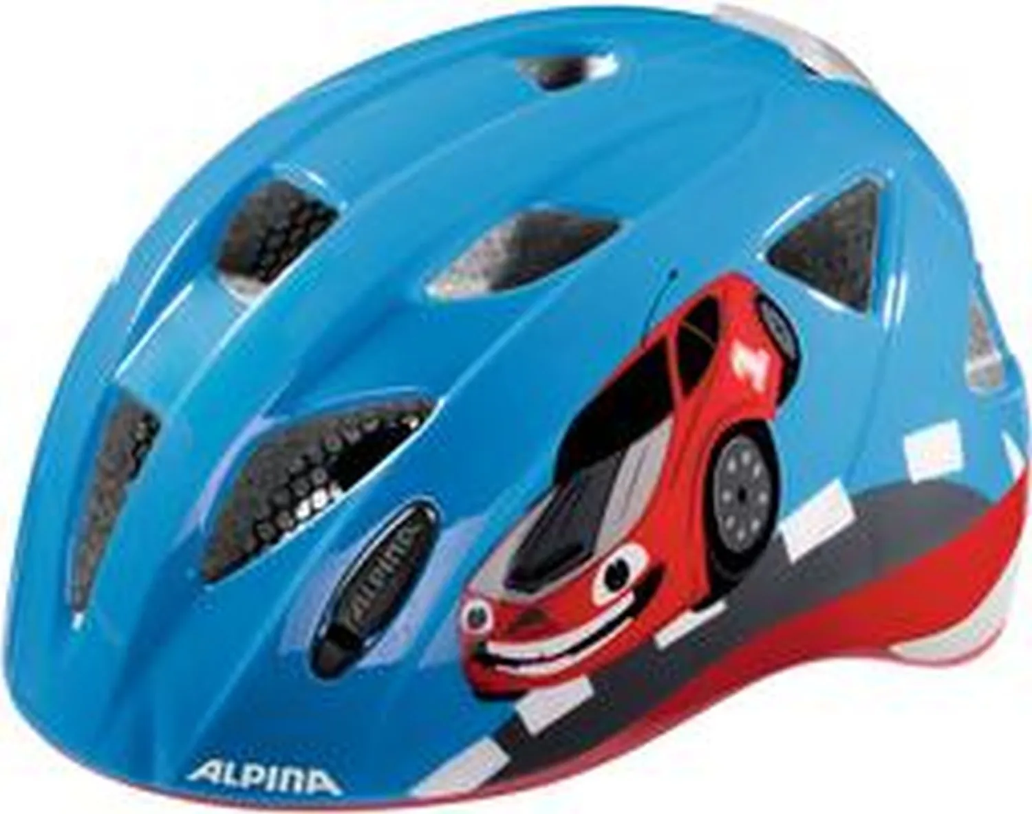 Alpina Ximo Flash casco bimbo 45-49 reflective luce