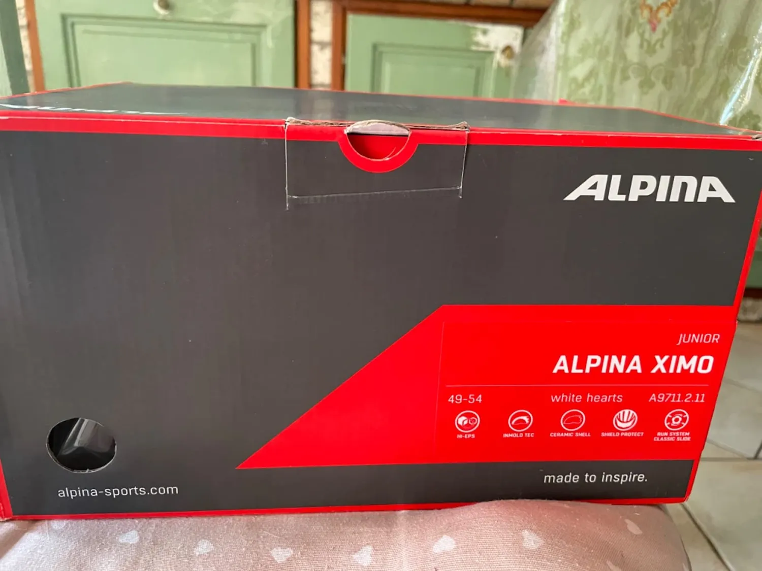 Alpina Ximo Casco Bici Bambino 47-51 cm con Riflettori