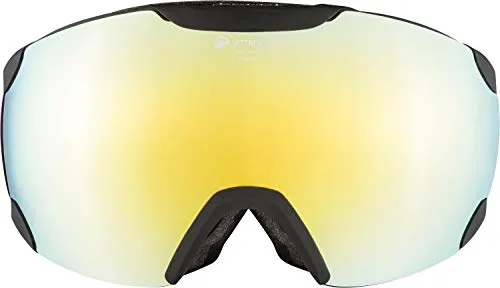 Alpina Pheos Q-Lite maschera sci black matt contrasti