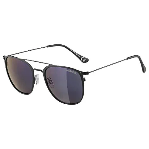 Alpina Zuku occhiali sole Black Matt specchiati