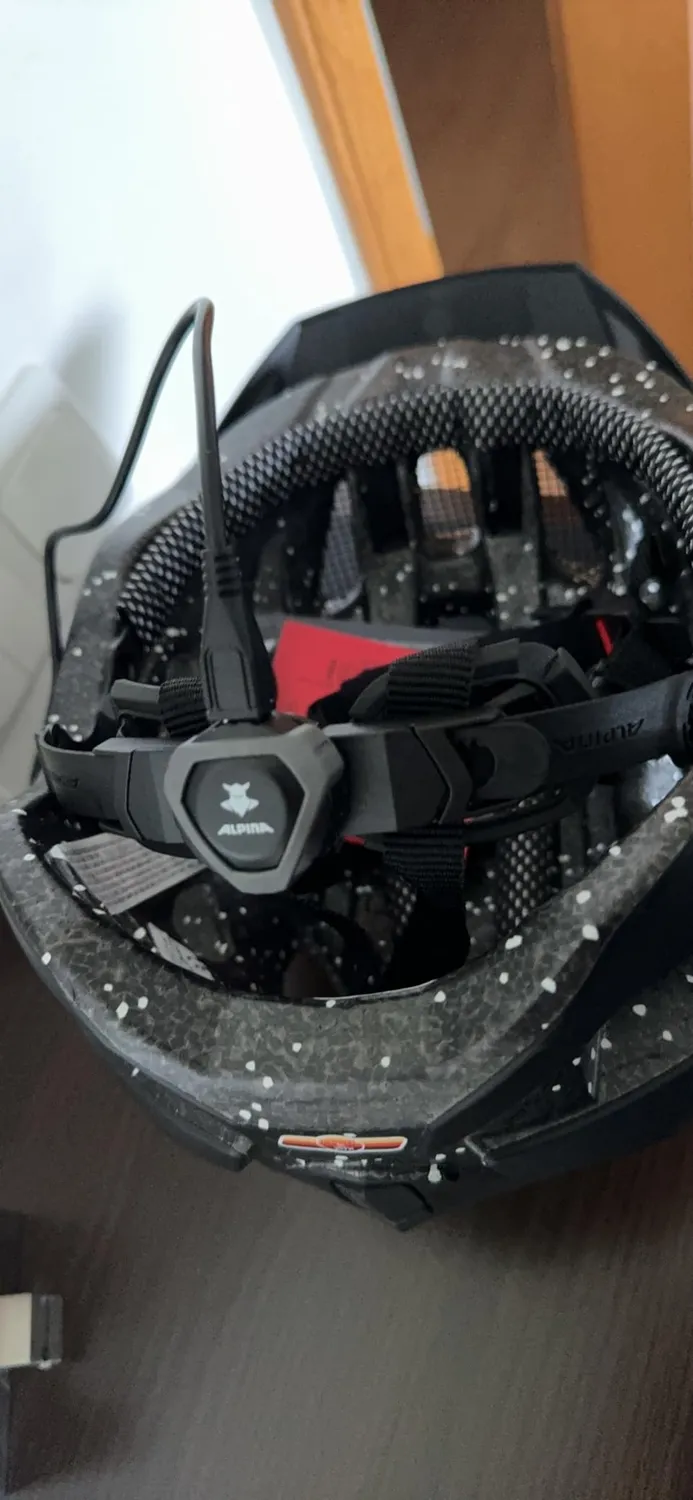 Alpina Anzana Tocsen casco enduro black matt 57-61 cm