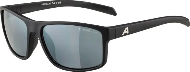 Alpina Nacan I occhiali da sole Black Matt specchiati