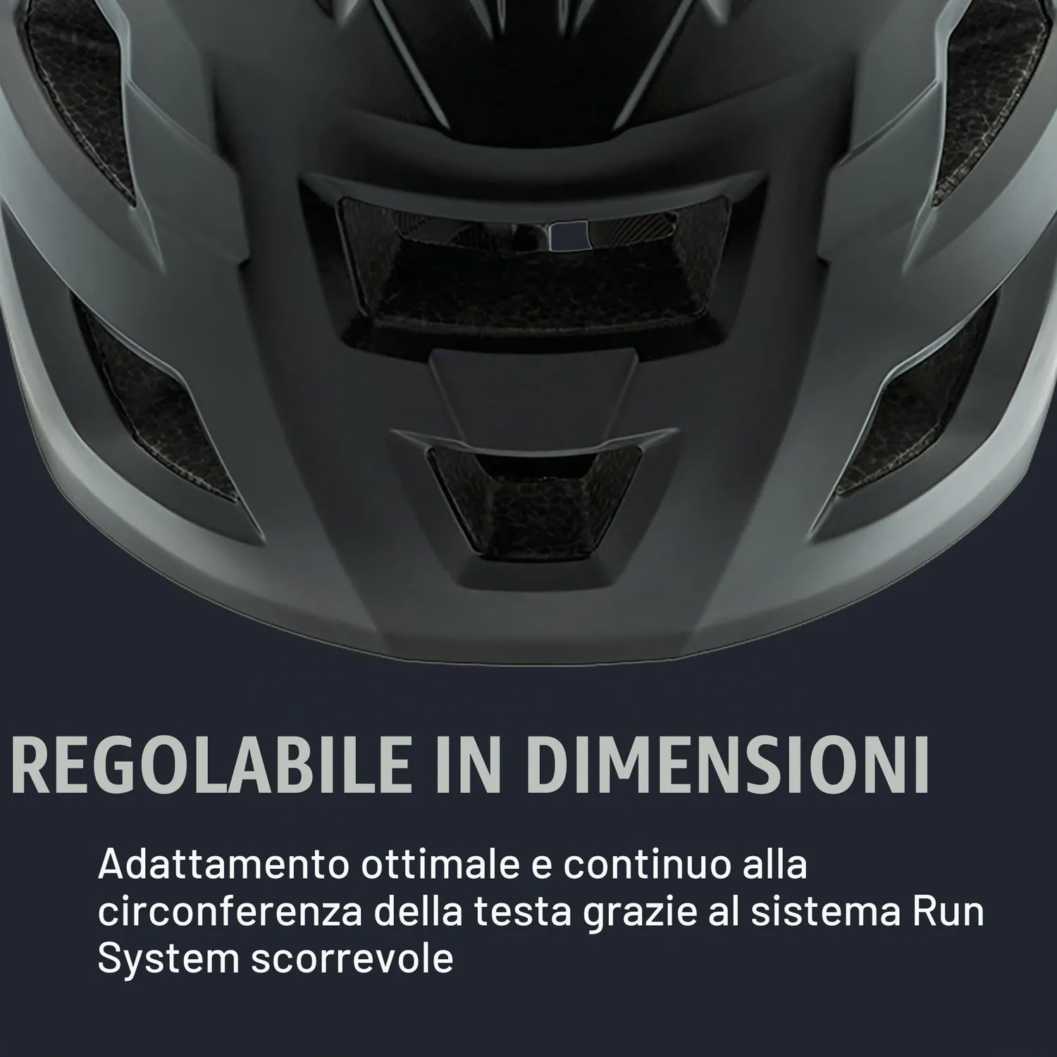 Alpina Rupi casco bici bambino integrale black matt