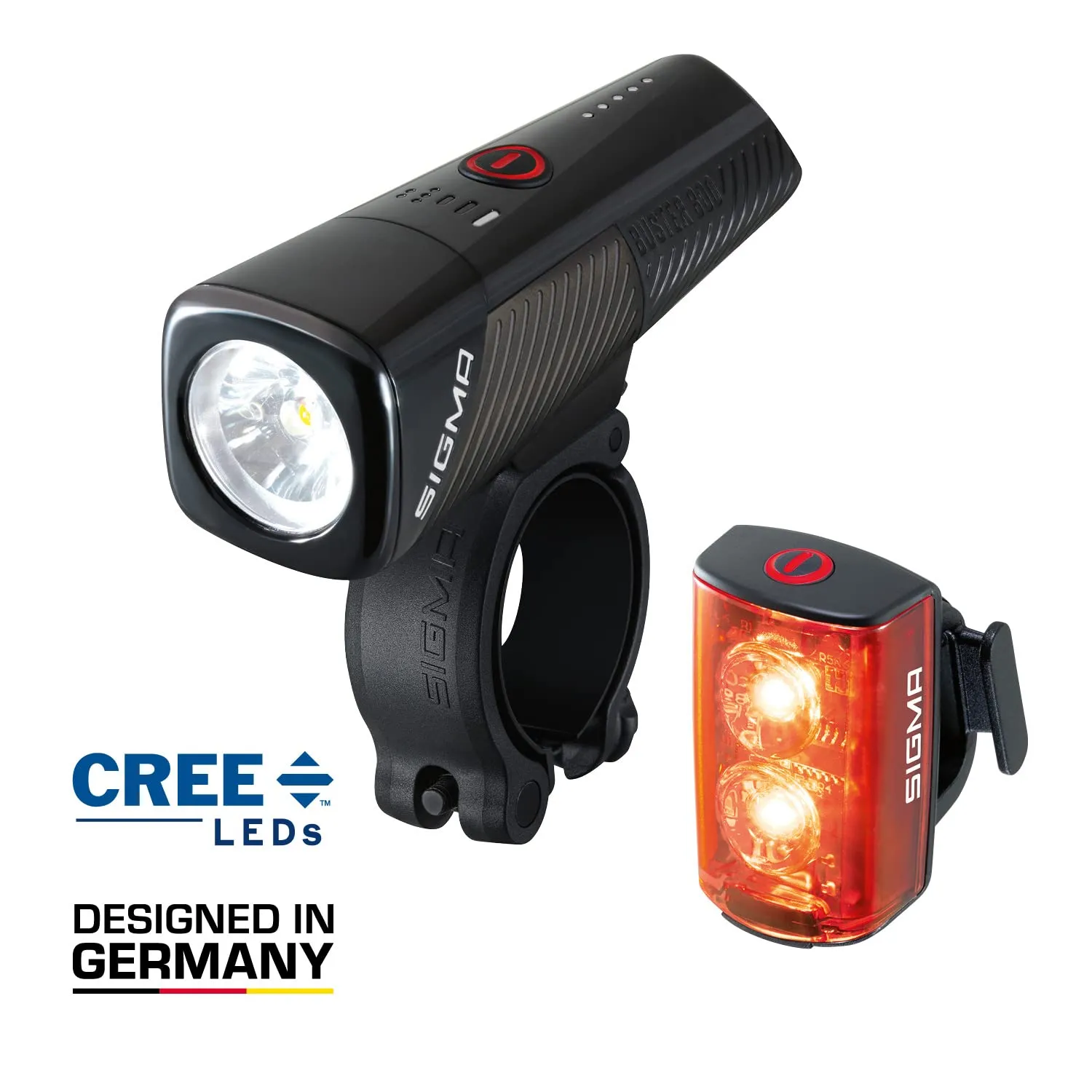 Sigma Buster 800 + RL 80 kit luci bici 800 lumen