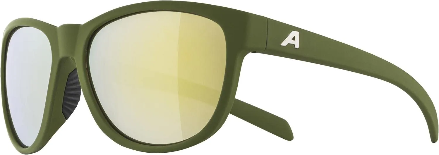 Alpina Nacan II Occhiali Sportivi Olive Matt UV