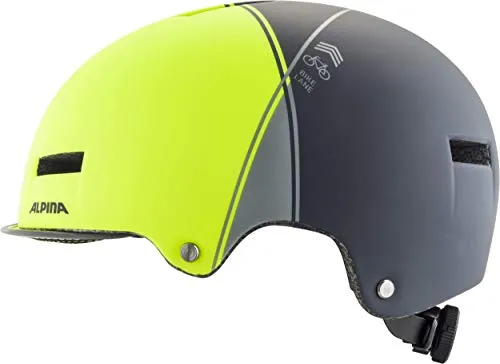 Alpina Grunerlokka casco bici sepia con visiera solare