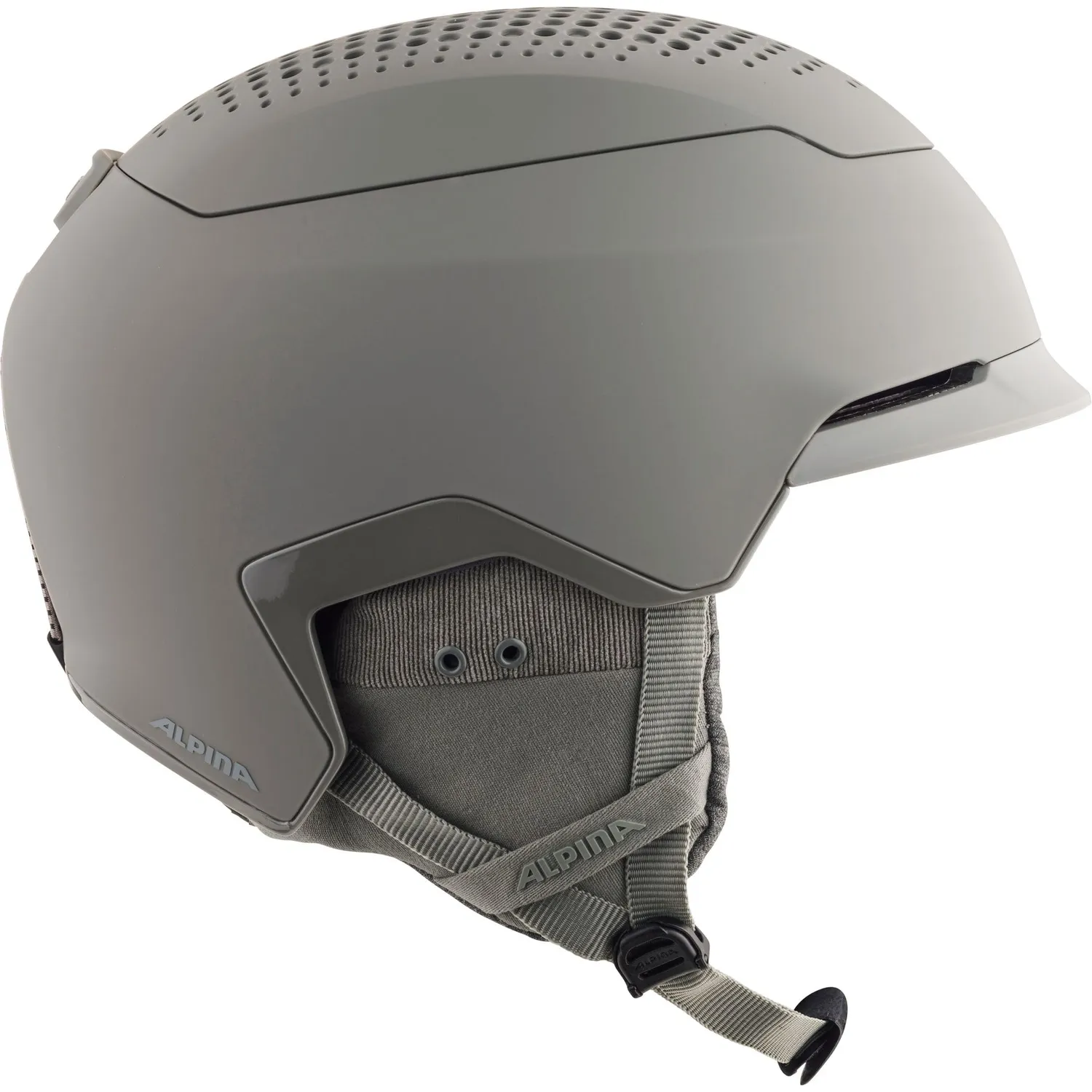 Alpina Gems casco sci Moon-grey matt ventilato