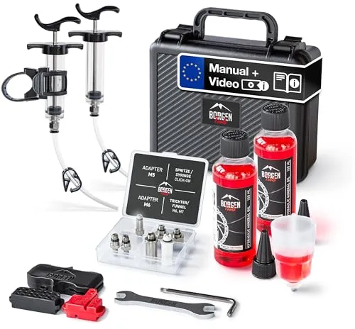 Borgen Pro kit spurgo freni disco Shimano 200 ml