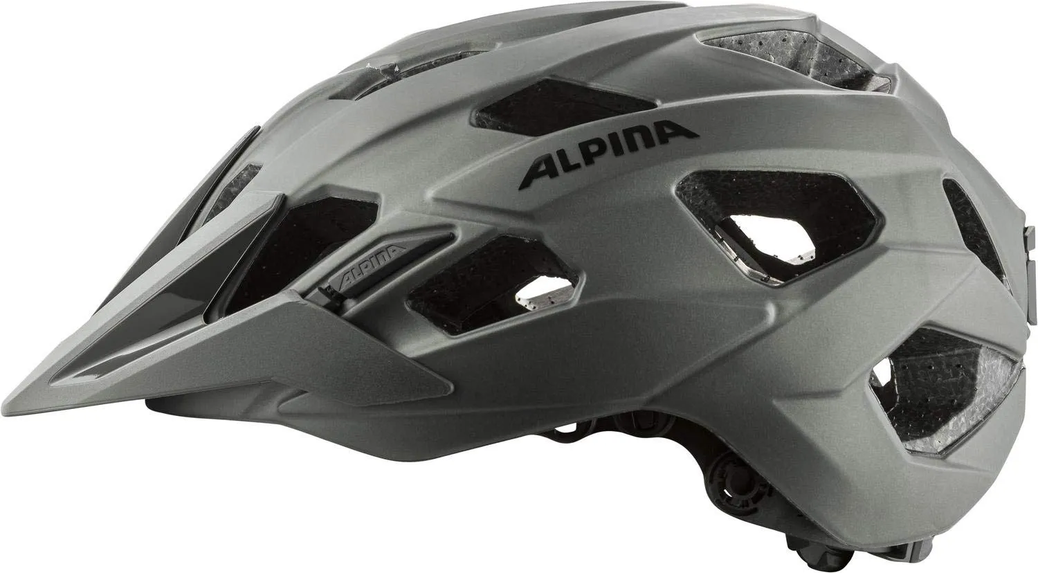 Alpina Anzana casco bici adulto 52-57 Coffee-Grey opaco