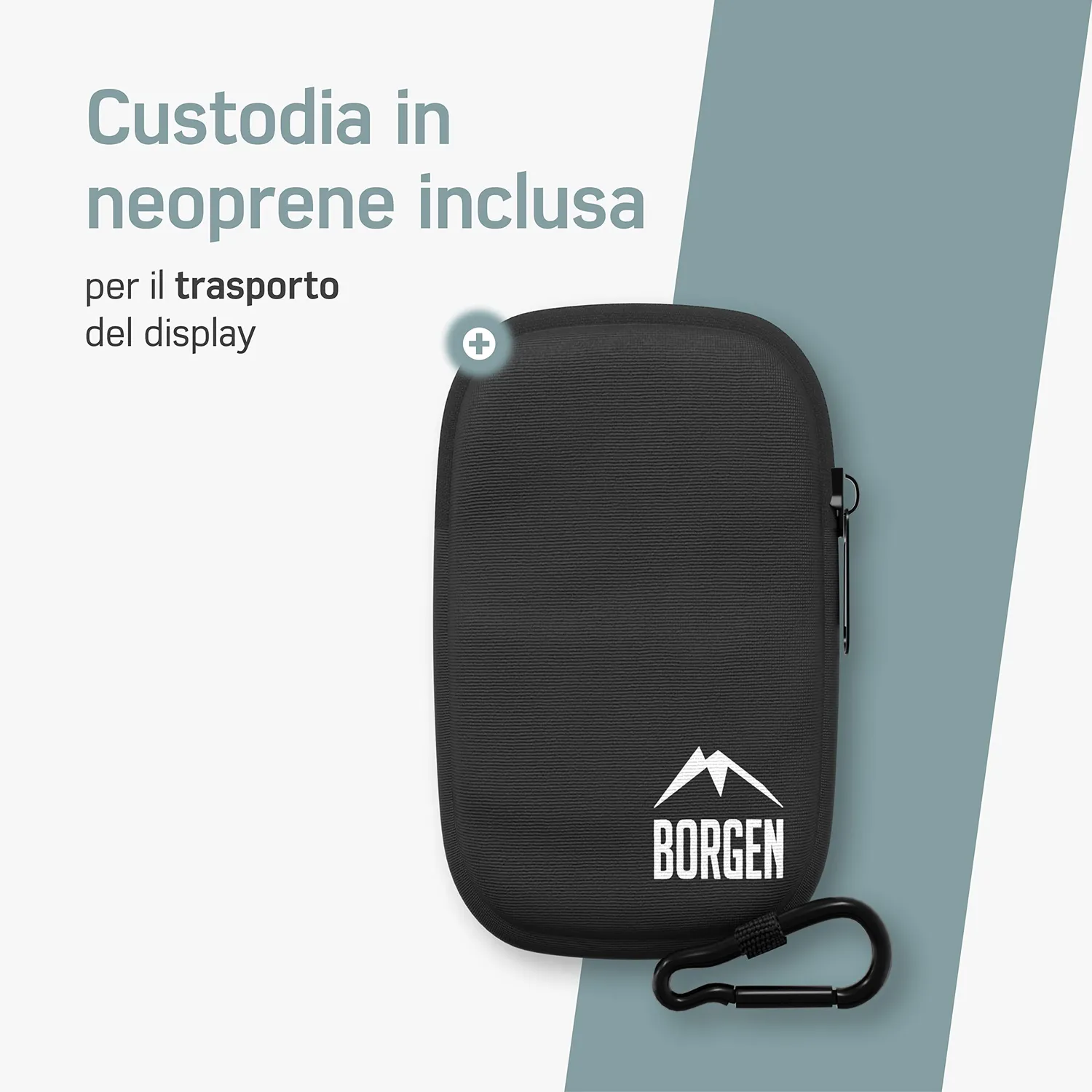 Borgen SC-E6100 cover display e-bike trasparente TPU