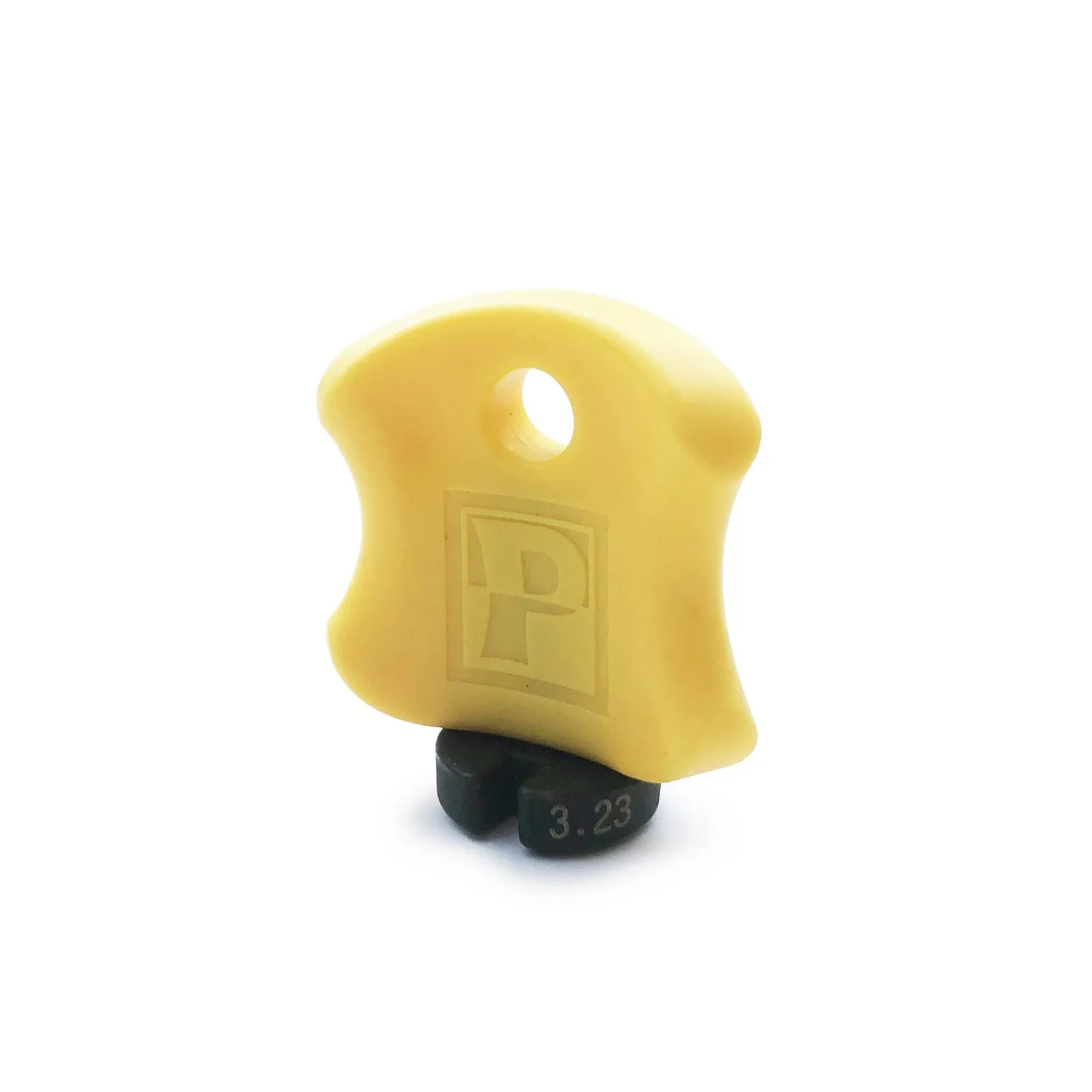 Pedro's Pro Spoke chiave nippli 3,23 mm manico giallo